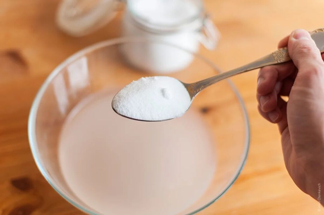 jak správně naředit roztok sody