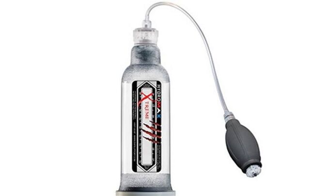 Hydropumpa pro zvětšení penisu